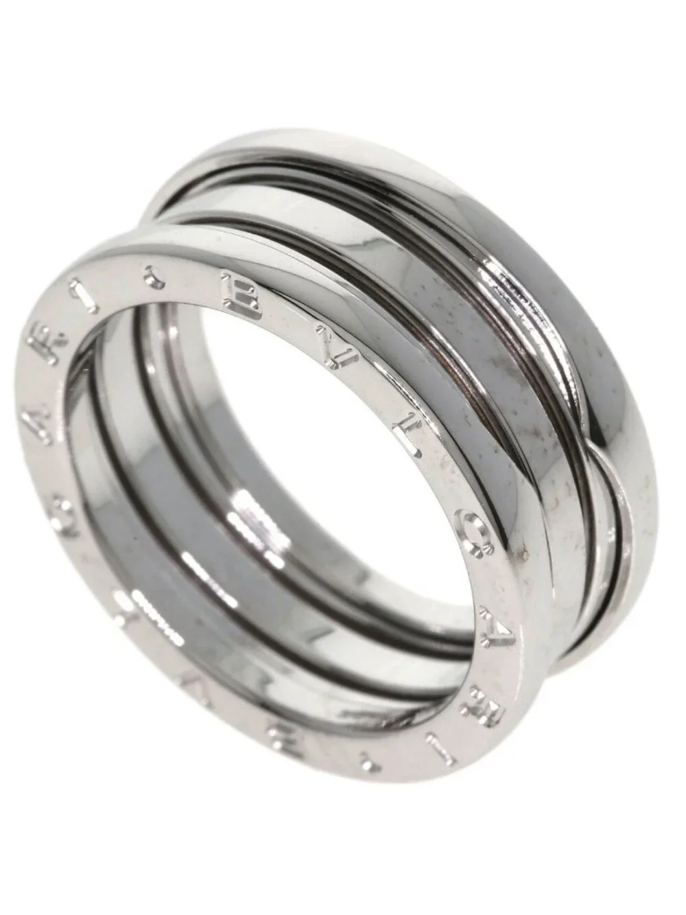 Bvlgari B-zero One Band 60 Ring 18K White Gold